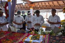 Pemkot Denpasar Sampaikan Dukacita Atas Berpulangnya Seniman Gusti Ngurah Bagus Supartama Melayat