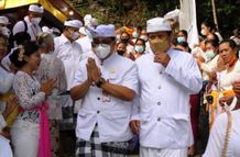 Dukung Pembangunan Sekala Niskala, Bupati Tabanan Hadiri Karya Ngenteg Linggih Ngenteg Linggih
