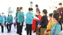 Menyapa dan Berbagi di Jembrana, Candrawati Tamba Ajak Kader Dukung Program TP PKK Provinsi Bali PKK