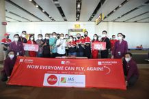 Bandara I Gusti Ngurah Rai Terima Tambahan Rute Penerbangan Perdana Perth dan Singapura Menggunakan Maskapai AirAsia AirAsia