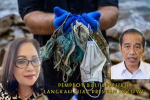 Kebijakan Presiden Longgarkan Penggunaan Masker, Diharapkan Mampu Kurangi Timbunan Sampah Medis di Bali Sampah