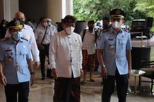 Wagub Cok Ace Hadiri Sertijab dan Pisah Sambut Kakanwil Kemenkumham Bali Kemenkumham Bali