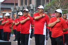 Gelorakan Senam Sicita, DPC PDI Perjuangan Tabanan Gerakkan 1.800 Kader dan Simpatisan Senam Sicita