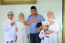 Idul Fitri 1443 H, Bupati Jembrana Silaturahmi ke Sejumlah Tokoh Muslim Tokoh Muslim