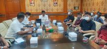 Percepatan Penanganan Sampah, Wali Kota Jaya Negara Pimpin Rapat Persiapan Pembangunan TPST di Desa Padangsambian Kaja Desa Padangsambian Kaja
