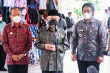 Tinjau Kawasan Pantai Jerman, Wapres Ma’ruf Amin Dukung UMKM di Bali UMKM