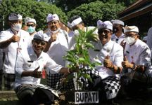 Perayaan Tumpek Wariga di Tabanan, Momen Menjaga Keselarasan dan Keharmonisan Alam Wariga