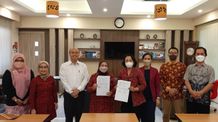 Penandatanganan Perjanjian Kerjasama FH Unair dan FH Unud Unair