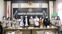FKH Unud Mengadakan Kunjungan ke Balai Karantina Pertanian Kelas I Denpasar FKH Unud