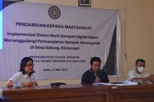Implementasi Sistem Bank Sampah Digital dalam Menanggulangi Permasalahan Nonorganik di Desa Katung Bank Sampah Digital
