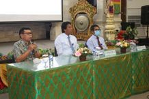 LP3M Unud Gelar Sosialisasi Buku Panduan Merdeka Belajar Kampus Merdeka LP3M