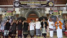 Hadiri Pesamuhan Agung Pesemetonan, Bupati Sanjaya: Momen Meningkatkan Harmonisasi dan Melestarikan Ajeg Bali Ajeg Bali