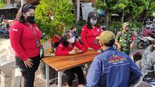 10 Pelanggar Prokes Terjaring di Dauh Puri Kelod Prokes