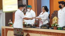 Bupati Tamba Sampaikan Ranperda Petanggungjawaban APBD 2021 APBD