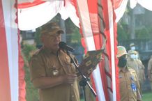 Apel Rutin Pertama, Bupati Tamba Minta Pegawai Solid ASN