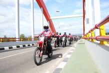 Ratusan Bikers Honda CRF150L Dukung Delvintor di MXGP Samota MXGP