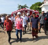 Wali Kota Jaya Negara Dampingi Menhub Budi Karya Sumadi Tinjau Progres Pelabuhan Sanur Progres Pelabuhan Sanur