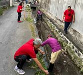 Peringati Bulan Bung Karno 2022 Desa Dangin Puri Klod Gelar Aksi Jumat Bersih Sungai Desa Dangin Puri Klod