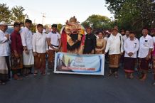 Kota Denpasar Tampilkan Tarian Barong Dalam Pawai Budaya Rangkaian Raker KOMWIL IV APEKSI Ke-17 Tahun 2022 Denpasar