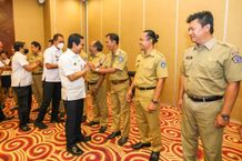 Pelantikan Kaling Serentak di Kuta Selatan Kaling