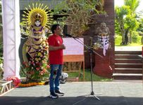 Bupati Badung Membuka Langsung Perlombaan Olahraga Tradisional Mejangka dan Ngibing Joged Bumbung Bupati Giri Prasta