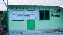 PLN Manfaatkan FABA PLTU Ropa untuk Bedah Rumah Prajurit TNI KODIM 1603 Sikka PLN