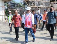 Gubernur Bali Dampingi Menhub Budi Karya Sumadi Tinjau Progres Pelabuhan Sanur Pelabuhan Sanur