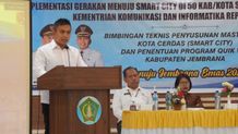Wabup Ipat Buka Bimtek Penyusunan Master Plan Kota Cerdas Kota Cerdas