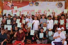 Warga Tanjung Benoa Ucapkan Terima Kasih ke Gubernur Bali, Tuntaskan Penantian Panjang 100 Tahun Mendapat Sertifikat Tanah Tanah Tanjung Benoa