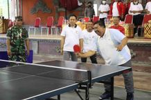 Peringati Bulan Bung Karno, KONI Kecamatan Gerokgak Gelar Kejuaraan Tenis Meja Kejuaraan Tenis Meja