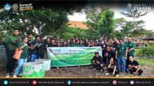 Himpunan Mahasiswa Teknik Lingkungan Rayakan Hari Lingkungan Hidup dengan Membuat Tempat Pengolahan Sampah Organik di Kampus fakultas teknik unud