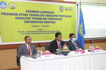 Tim Asesor BAN-PT Lakukan Asesmen Lapangan Secara Daring pada Program Studi Teknologi Industri Pertanian FTP Unud ftp unud