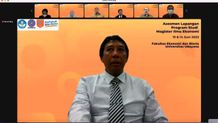 Prodi Magister Ilmu Ekonomi Fakultas Ekonomi dan Bisnis Unud Ikuti Asesmen Daring Asesor BAN-PT feb unud