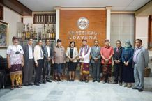 Unud Terima Kunjungan Delegasi Kementerian Pertanian dan Perikanan Timor Leste unud delegasi timor leste