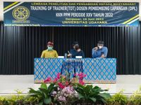 Dosen Pembimbing Lapangan KKN PPM Wajib Miliki Sertifikat, LPPM Unud Gelar Training of Trainer lppm unud