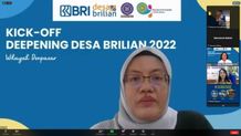 Inkubator Bisnis Unud Bersama BRI Gelar Kick-Off Program Deepening Desa Brilian 2022 bri unud
