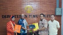 Jajaki Kerja Sama, Prodi Ilmu Politik Unud Kunjungi Universitas Indonesia fisip unud