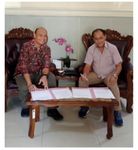Penandatanganan Pelaksanaan PKS antara FH Unud dengan FH Unair fh unud