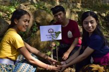 Sambut Hari Lingkungan se-Dunia, PD KMHDI Bali Gelar Geberpasti dan Penanaman Pohon KMHDI