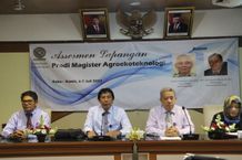 Tim Asesor BAN-PT Lakukan Asesmen Lapangan Secara Daring Pada Prodi Magister Agroekoteknologi FP Unud Fakultas pertanian unud