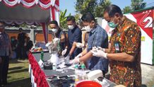 Kejari Buleleng Musnahkan Sejumlah Barang Bukti Sudah Inkracht Barang Bukti