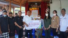 Bupati Tamba Bersama BPJS Ketenagakerjaan Serahkan Santunan Kematian BPJS Ketenagakerjaan