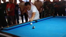 Buka Turnamen Billiard, Bupati Tamba: Jadikan Lawan Menjadi Kawan Turnamen Billiard