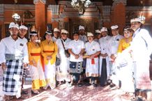 Bupati Badung Hadiri Karya Atma Wedana di Puri Agung Pemecutan Bupati Badung