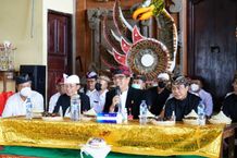 Nyaksi Karya Pitra Yadnya Lan Manusa Yadnya, Bupati Sanjaya Dukung Semangat Kebersamaan Krama Desa Munduktemu Bupati Tabanan