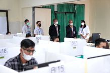 Ribuan Peserta Ikut UTBK Seleksi Penerimaan Mahasiswa Baru Jalur Mandiri Universitas Udayana Tahun 2022 Utbk unud