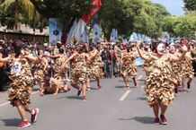 Lomba Gerak Jalan Siap Meriahkan HUT Ke-77 RI, Hadiah Ratusan Juta Gerak jalan kocak