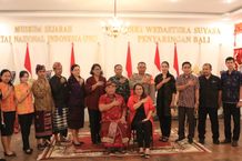 Bupati Tamba Hadiri Peringatan HUT Pertama Museum PNI Shri Wedastera Suyasa Bupati Tamba