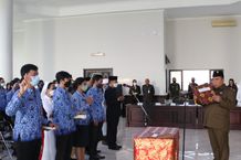 Bupati Tamba Lantik Kadis Pariwisata dan Kebudayaan Jembrana