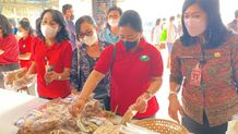 Jelang Hari Raya Idul Adha, Antari Jaya Negara Hadiri Bazar Pangan Kebonkuri Kelod Antari Jaya Negara